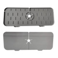 Drainage Pad Countertop Splash-proof Faucet Silicone Handle Water Receiver Pad