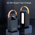 Mobile power supply fast charging 60000mah with PD port 22.5W
