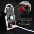Rechargeable Keychain 500Mah Mini Magnetic Cob Rechargeable Keychain Light