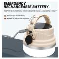 Outdoor Emergency Light Solar Usb Rechargeable Portable Outdoor Emergency Camping Light
