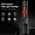 Multifunctional Rechargeable Laser Flashlight Aluminum Alloy