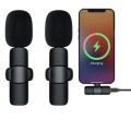 Dual Lapel Wireless Microphone For Ios