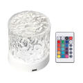 Led Music Decorative Light With Remote Control Dynamic Water Ripple Rgb