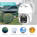 Wifi Camera 8Mp 8x Zoom Dual Lens With Icsee App
