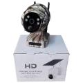 4G Dome Outdoor Surveillance Camera V380pro Application 2.5 Inch Solar Dual Light Source