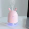 220Ml Cute Rabbit Air Humidifier Usb Aromatherapy Machine Air Purifier Fog Machine With Led Night Li