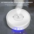 Rechargeable Usb Portable Air Humidifier, Mobile Uv Disinfection And Wireless Home Use