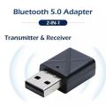 2-In-1 Mini Usb Bluetooth Audio Transmitter And Wireless Bluetooth 5.0 Receiver Transmitter,