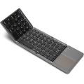 Folding Keyboard B033 Foldable Bluetooth Keyboard With Touchpad Mouse