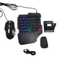 Jg833 4-In-1 Combo Pack With One-Handed Keyboard + Mouse And Pubg Converter