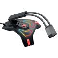 Xf0689 Usb Gaming Mouse Stand Microphone M6 Spectrum Rgb Light