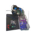 Jg1300 Wired Backlit Keyboard 4-In-1 Gaming Rgb Set