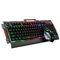 Wired Usb Backlit Gaming Keyboard Mouse Set Adjustable 3200Dpi