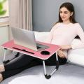 Xf0661 Laptop Desk With Tablet Holder And Cup Holder