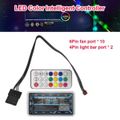 6-Pin 4-Pin Remote Control Computer Case Radiator Light Strip Port Rgb Controller