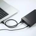 Adapter Usb 3.0 To 3.5-Inch Sata Iii 5Gbps External Hard Drive High-Speed Enclosure Dc Power Adapter