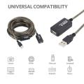 20M Usb2.0 Male To Female Active Repeater Extender