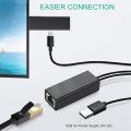 Ethernet Adapter For Fire Tv Stick Micro Usb To Rj45 Cable 1M