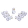Rj45 Cat 5 Network Cable Connector Crystal Head (Unshielded) 100 Pieces
