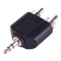 100-Piece 3.5mm To Dual Rca Adapter