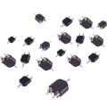 100-Piece 3.5mm To Dual Rca Adapter
