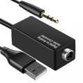 Coaxial Dac Audio Decoder For Rca Cables With D15 Digital To Analog Audio Converter