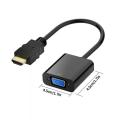Adapter Converter Male To Female Video Adapter Hdmi-Vga Hdtv Crt Monitor Tv 3.5mm Audio Cable