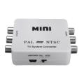 Pal To Ntsc Tv Video System Bidirectional Converter Switch Adapter Mini