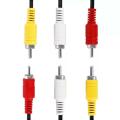 3Rca Male To 3 Rca Male Composite Audio Video Av Cable Plug 3X Rca 1.5M