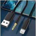 As-51187 Lightning  Usb + 3.5mm Adapter Cable 1.2m