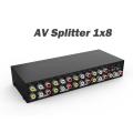 8-Port Video Audio Splitter Av-108
