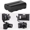 Camera Battery For Sony F550/F570 2400mah 7.4V
