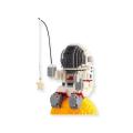 Fishing Star Astronaut 1110 Pieces Miniature Building Blocks With Led Lights