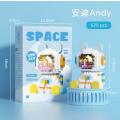 6011 Andy 520Pcs Space Building Blocks With Led Light