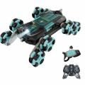 8-Wheel Climbing Stunt Car With 360-Degree Rotation? With Spray Effects, Lights And Sounds