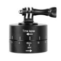 60-Minute Time-Lapse Universal Panoramic Timed Pan/Tilt 360-Degree Rotating Pan/Tilt For Camera Phot