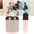 As-50192 Portable Bluetooth Speaker With Karaoke Microphone 1500mah Battery
