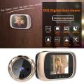 2.8-Inch Lcd Color Screen Digital Doorbell 90-Degree Door Eye Camera Electronic Peephole