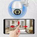 Security Surveillance LED 360 Degree WiFi Camera IP66 Waterproof Smart HD 1080P Cloud Wireless Secur