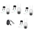 Dome Camera Set 4 Channels With Screen