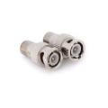 Connector Bnc Plug To F Female Connector Coupler Jack Adapter Coaxial Cable