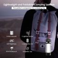 Usb Camping Light Folding Magnetic Hanging Camping Light 5 Modes Portable Power Bank