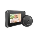 Digital Peeper Doorbell 2.4 Inch Screen Infrared Night Vision Electronic Door Eye Camera