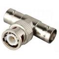 Threaded Ultra Clear Cable Bnc Male Connector Bnc Splitter