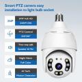 Wifi Surveillance Camera 360-Degree Smart High-Definition Light Bulb Type Lamp Head