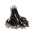 Bnc Connector Plug Male Tail Wire 50Pcs