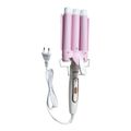 Three Barrel Professional Egg Roll Curling Iron