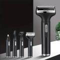 Rechargeable Men`s Shaving Grooming Kit 4 In 1