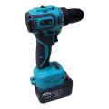 Electric Drill Angle Grinder Tool Set With Two 25V Batteries