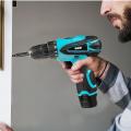 Electric Drill With 2 x 12V 4500mah Batteries